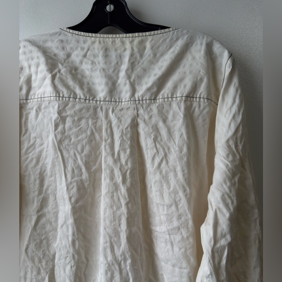 Shegul Emme Cream Button-Down Shirt - Picture 9 of 13